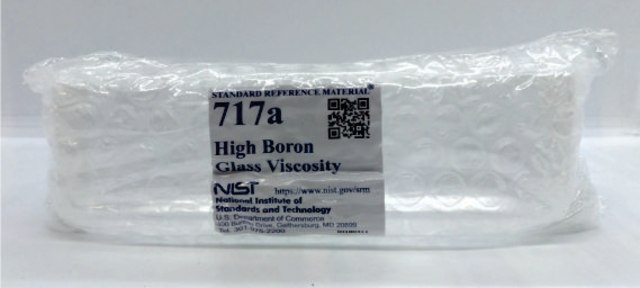 Hi boron glass viscosity NIST&#174; SRM&#174; 717a