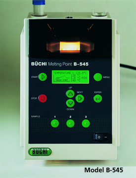 Büchi&#174; melting point apparatus Model B-545, AC/DC input 230 V AC