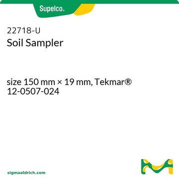 土壤采样器 size 150&#160;mm × 19&#160;mm, Tekmar&#174; 12-0507-024