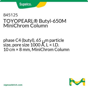 TOYOPEARL&#174; Butyl-650M MiniChrom Column phase C4 (butyl), 65&#160;&#956;m particle size, pore size 1000&#160;Å, L × I.D. 10&#160;cm × 8&#160;mm, MiniChrom Column