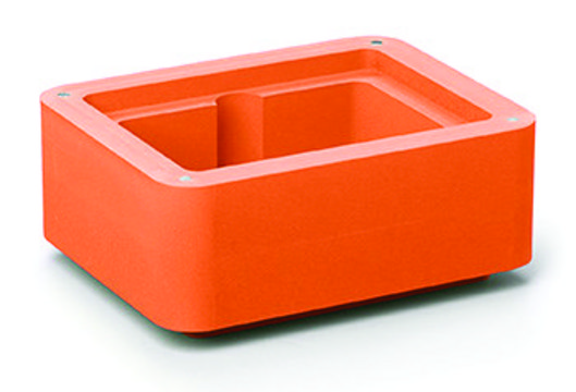 Extension Collar, for Corning&#174; CoolBox&#8482; XT System orange