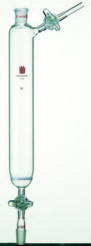 Synthware&#8482; filter funnel with glass stopcocks 60 mL, joint: ST/NS 24/40, porosity: medium