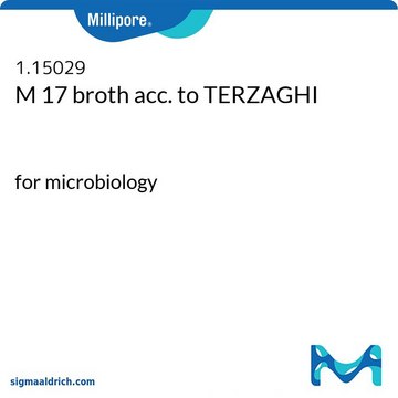 M 17 broth acc. to TERZAGHI for microbiology