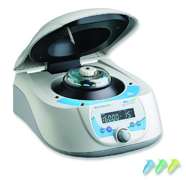 MC-12&#8482; High Speed Microcentrifuge with rotor for 12 x 1.5/2.0 mL tubes AC/DC input 115 V AC, US 3-pin plug