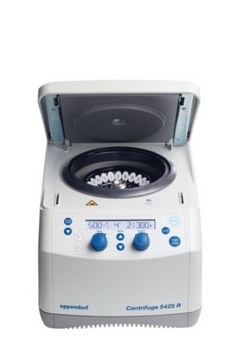 Eppendorf&#174; Centrifuge 5425 R rotory knob control, with rotor FA-24x2, AC/DC input 230 V (GB Plug)