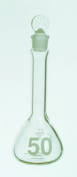 Kimax&#174; heavy-duty wide-mouth, large numbers volumetric flasks - CLASS A capacity 25&#160;mL