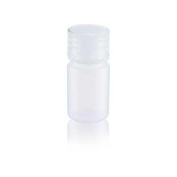 Wheaton&#174; Leak Resistant Bottle capacity 30&#160;mL, low-density polyethylene bottle, natural bottle, wide-mouth bottle, bottle diam. × H 33&#160;mm × 69&#160;mm, 28-410