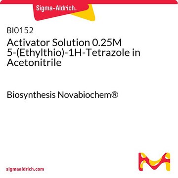 Activator Solution 0.25M 5-(Ethylthio)-1H-Tetrazole in Acetonitrile Biosynthesis Novabiochem&#174;