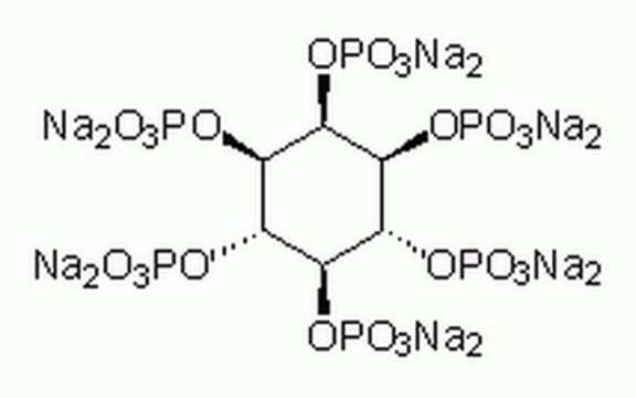 D-myo-Inositol 1,2,3,4,5,6-六磷酸十二钠盐，来源于玉米须 Major phosphorus compound in plants that chelates with a variety of di- and trivalent cations.