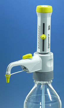 BRAND&#174; Dispensette&#174; S Organic, Digital bottle-top dispenser volume range 0.5-5&#160;mL, with recirculation valve