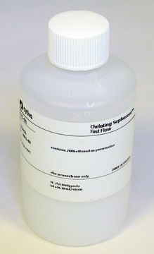 Chelating Sepharose&#8482; Fast Flow Cytiva 17-0575-01, pack of 50&#160;mL