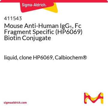 Mouse Anti-Human IgG&#8321;, Fc Fragment Specific (HP6069) Biotin Conjugate liquid, clone HP6069, Calbiochem&#174;