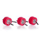 DURAN® replacement silicone gasket for the GL 45 stainless steel connection cap diam. × thickness 40.5 mm × 3 mm, opening I.D. 28 mm