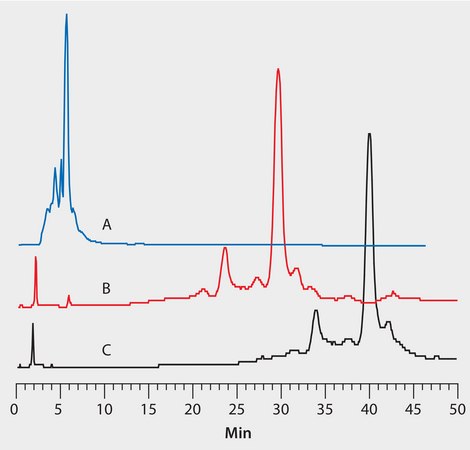 HPLC Analysis of mAb-X22 on Antibodix&#174; WCX-NP10, Impact of Initial Salt Concentration application for HPLC