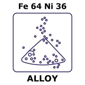 Invar&#174; - Controlled Expansion Alloy, Fe64Ni36 powder, 45micron max. particle size, atomized, 50g