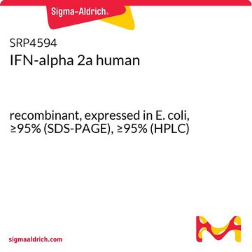 IFN-alpha 2a human recombinant, expressed in E. coli, &#8805;95% (SDS-PAGE), &#8805;95% (HPLC)