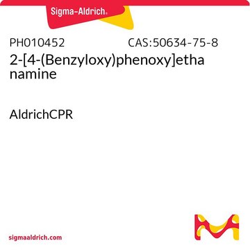 2-[4-(Benzyloxy)phenoxy]ethanamine AldrichCPR