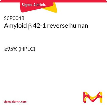 淀粉样蛋白&#946; 42-1逆转人类 &#8805;95% (HPLC)