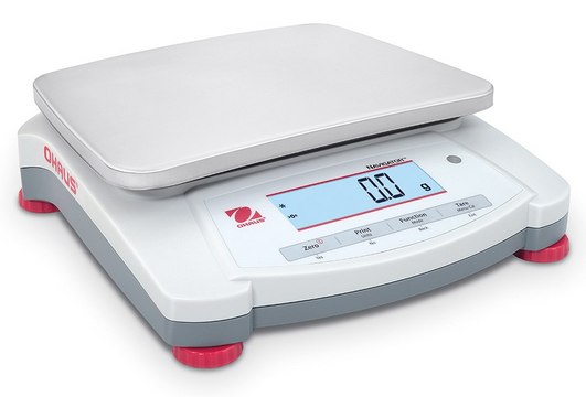 Ohaus&#174; Navigator&#174; Portable Balance Model NVT4201, weighing capacity 4200&#160;g, resolution: 0.1&#160;g, AC/DC input 230 V, universal plug set