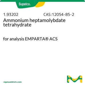 Ammonium heptamolybdate tetrahydrate for analysis EMPARTA&#174; ACS