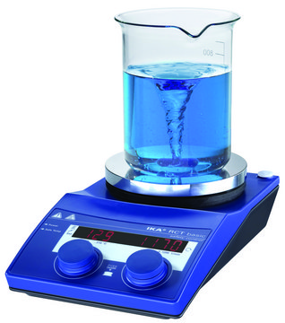 IKA&#174; RCT basic IKAMAG&#8482; safety control universal hot plate magnetic stirrer, 20 L, 1500 rpm, 230 V, 1/cs