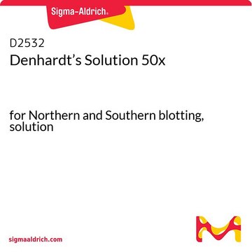 Denhardt溶液 50x for Northern and Southern blotting, solution