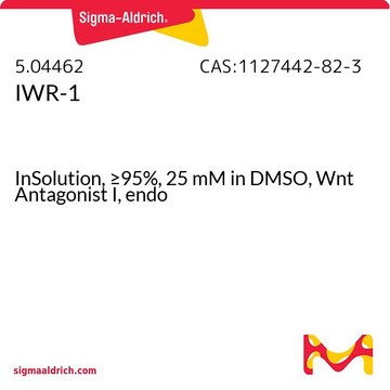 IWR-1 InSolution, &#8805;95%, 25 mM in DMSO, Wnt Antagonist I, endo