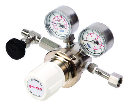 Aldrich&#174; corrosive lecture-bottle gas regulator delivery pressure 0-15&#160;psig, CGA Inlet size 170