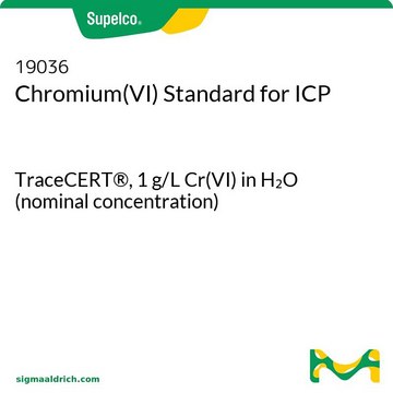 铬（VI）ICP标准液 TraceCERT&#174;, 1&#160;g/L Cr(VI) in H2O (nominal concentration)