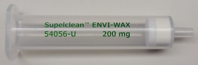 Supelclean&#8482; ENVI-WAX SPE Tube suitable for PFAS testing, bed wt. 200&#160;mg, volume 6&#160;mL, pk of 30&#160;ea