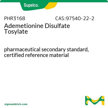 Ademetionine Disulfate Tosylate pharmaceutical secondary standard, certified reference material