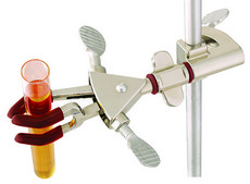 Aldrich® swivel Benchclamp™ dual adjustment grippy knobs, 3-prong, size L