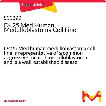 D425 Med Human Medulloblastoma Cell Line D425 Med human medulloblastoma cell line is representative of a common aggressive form of medulloblastoma and is a well-established disease model.