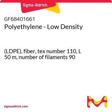 Polyethylene - Low Density (LDPE), fiber, tex number 110, L 50&#160;m, number of filaments 90