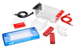 DirectLoad™ Mini Horizontal Electrophoresis System, with 7x7cm and 7x10cm gel trays for agarose gel DNA and RNA horizontal electrophoresis
