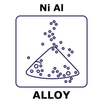 Nickel aluminide powder, 150 max. part. size (micron), purity 99%, weight 500&#160;g