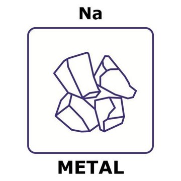 Sodium lump, 200&#160;mm max. lump size, weight 100&#160;g, condition sticks