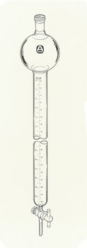 Aldrich&#174; calibrated chromatography column with solvent reservoir reservoir volume 2000&#160;mL, top joint: threaded 45/50, column volume 2000&#160;mL