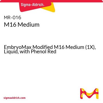 M16 Medium EmbryoMax Modified M16 Medium (1X), Liquid, with Phenol Red