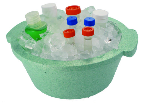 GLACIERbrand&#8482;, triple density small ice bucket, volume 2.5&#160;L, green