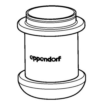 Adapter for Eppendorf&#174; S-4x1000 Rotor capacity, 1 x 500 mL Nalgene&#174; bottle, pack of 2