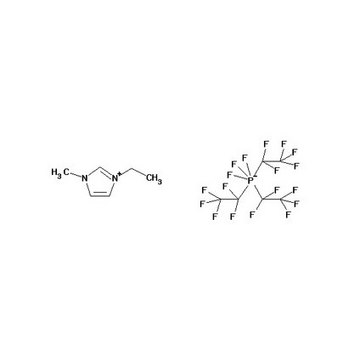 1-乙基-1-甲基咪唑鎓三（五氟乙基）三氟磷酸酯 for synthesis