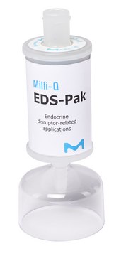 EDS-Pak&#174; Polisher Production of endocrine disruptor-free water at the point of dispense of the Milli-Q&#174; IQ/EQ 7 series