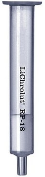 LiChrolut&#174; RP-18 (40 - 63 &#181;m) 200 mg 3 ml standard PP-tubes package of 50&#160;tubes