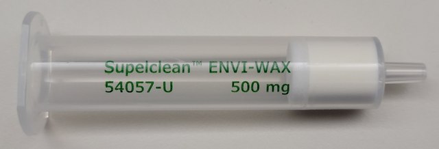 Supelclean&#8482; ENVI-WAX SPE Tube suitable for PFAS testing, bed wt. 500&#160;mg, volume 6&#160;mL, pk of 30&#160;ea