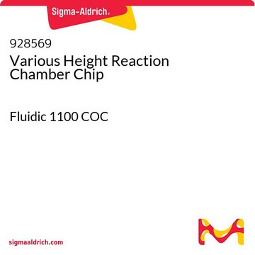 Various Height Reaction Chamber Chip Fluidic 1100 COC