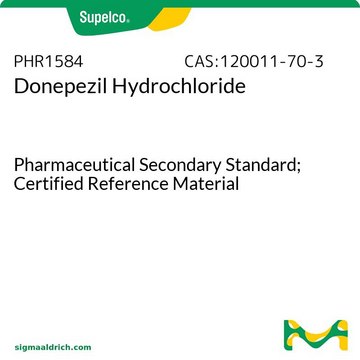 盐酸多奈哌齐 Pharmaceutical Secondary Standard; Certified Reference Material