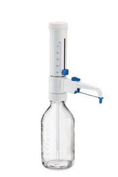 Eppendorf&#174; Varispenser&#174; 2x Bottle Top Dispenser 2.5-25&#160;mL, with recirculation valve, with telescopic intake tube (length 170-330 mm)