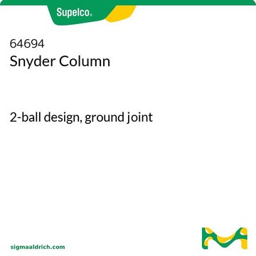 Snyder Column 2-ball design, ground joint