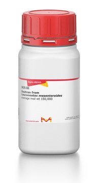 Dextran from Leuconostoc mesenteroides average mol wt 150,000